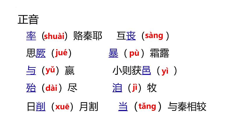 16.2《六国论》课件 -----2024-2024学年统编版高一高中语文必修下册第3页