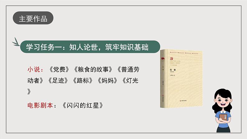 人教统编版高中语文选择性必修中册8.3《党费》（同步课件）第5页