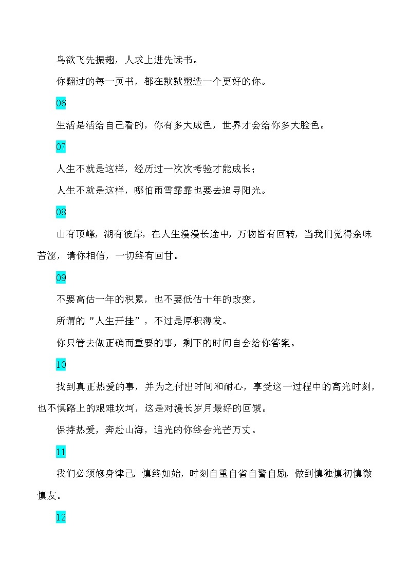 实用作文素材积累48（《人民日报》硬核金句 精彩作文构思）- 备战2025年高考语文作文实用素材积累与运用（全国通用）讲义第2页