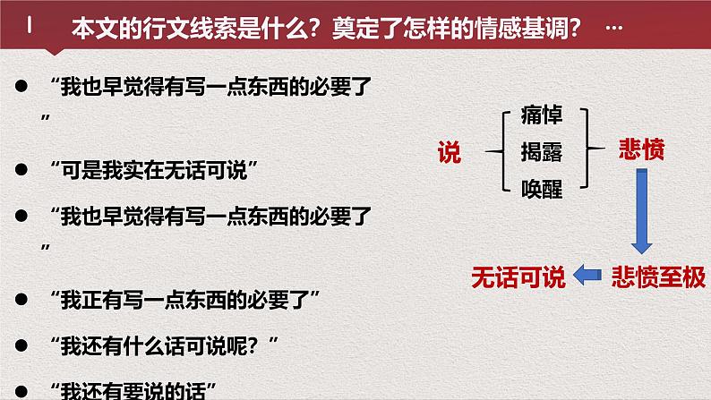 6.1《记念刘和珍君》课件2024-2025学年统编版高中语文选择性必修中册第6页