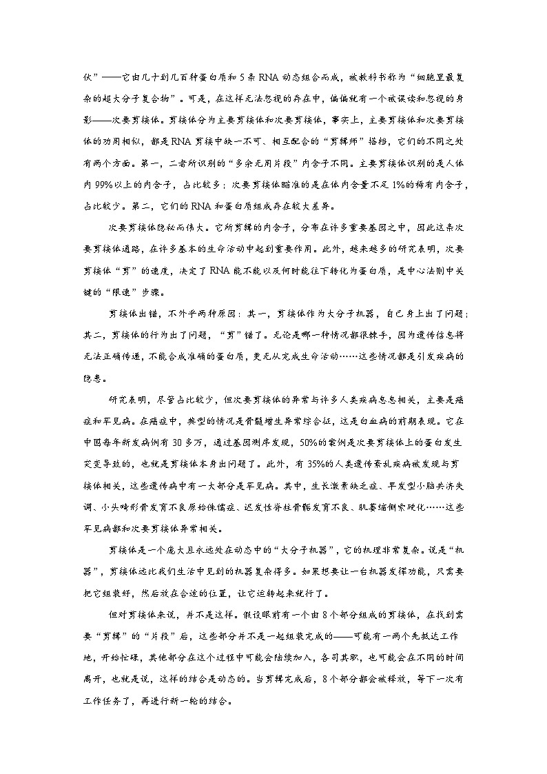 2025届山东省泰安市岱岳区高三上学期期中教学质量检测语文试题第2页