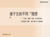 《子路、曾皙、冉有、公西华侍坐》《齐桓晋文之事》《庖丁解牛》比较阅读课件