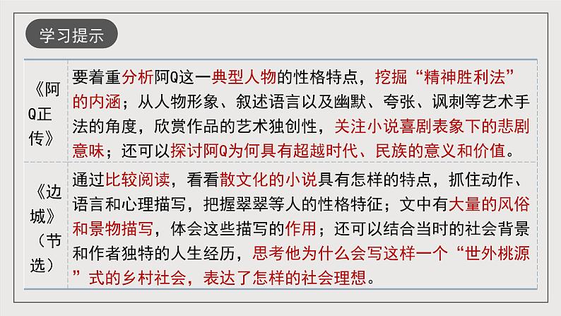 人教统编版高中语文选择性必修下册第二单元（复习课件）第4页