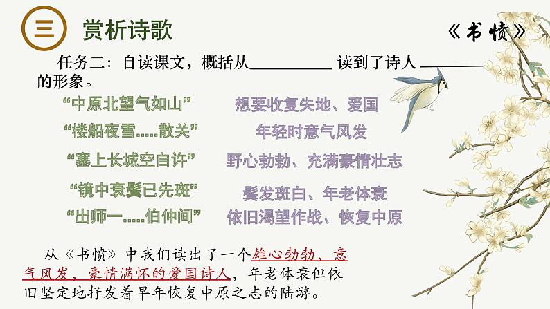 古诗词诵读《书愤》（与《临安春雨初霁》联读）课件-2024-2025学年高二语文大单元教学同步备课课件（统编版选择性必修中册）第6页