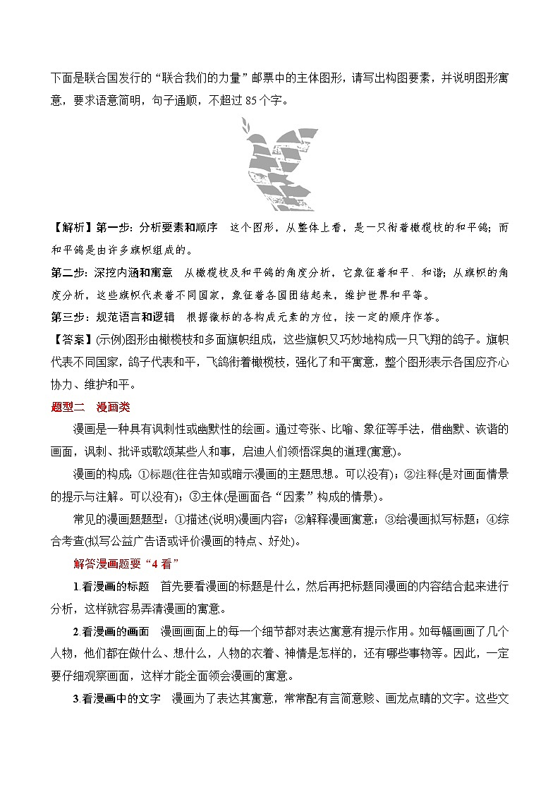 第11节 图文转换-【口袋书】2024年高考语文一轮复习知识清单（全国通用）（原卷版）第3页