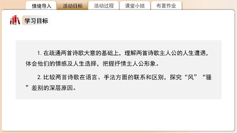 高中语文人教统编版选择性必修下册第一单元《氓》《离骚》比较阅读  课件第3页