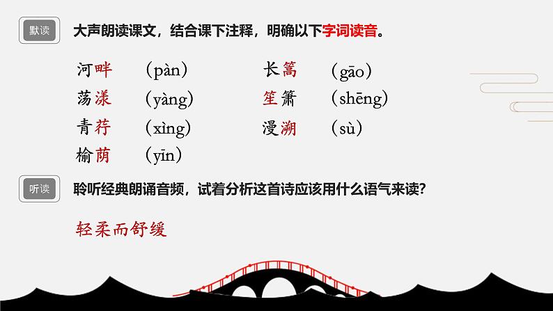 人教统编版高中语文选择性必修下册6.2再别康桥课件第4页