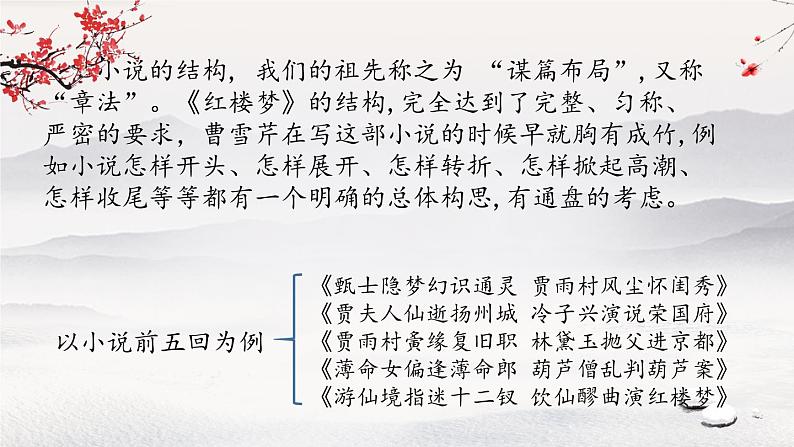 高中语文人教统编版必修下册《红楼梦》前五回导读 课件第4页