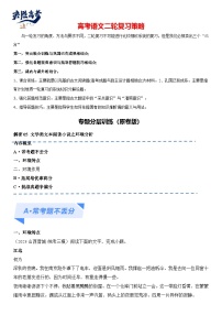 解密06 小说环境分析（分层训练）-【高频考点解密】最新高考语文二轮复习高频考点追踪与预测（新高考专用）