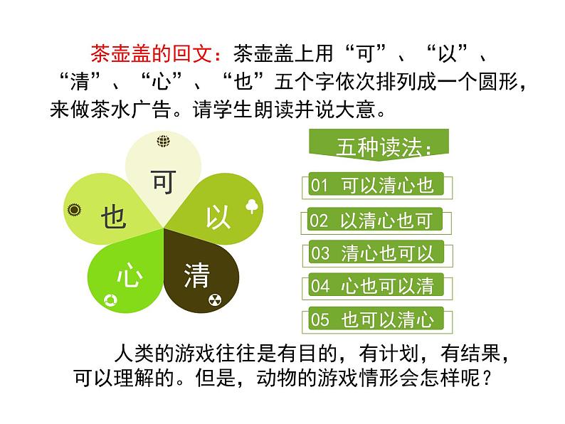 人教版 (新课标)高中语文 必修三《动物游戏之谜》名师课件第4页