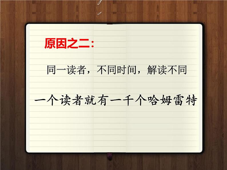 人教版 (新课标)高中语文 必修三《文学作品的个性化解读》精品课件第7页