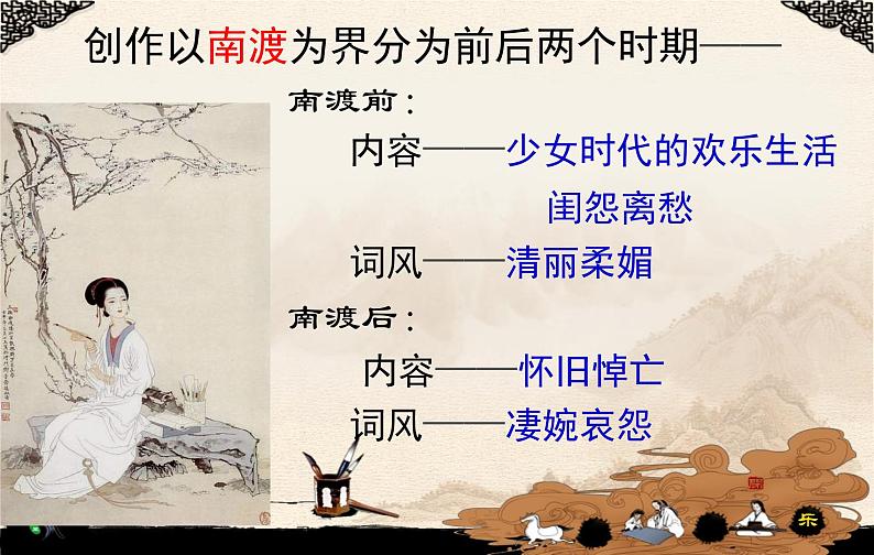 《李清照词两首》公开课课件第4页