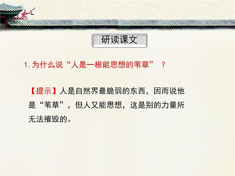 《人是一根能思想的苇草》精品课件第8页