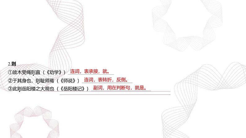 专题二 文言文阅读-【专项复习】2025年高考语文二轮基础专项复习课件第8页