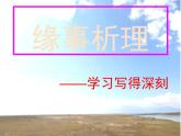 高中  语文  人教版 (新课标)  必修五《缘事析理_学习写得深刻》名师课件