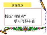 高中语文 人教版 (新课标) 选修《文章写作与修改》  第三章 认识的深化与成篇《捕捉“动情点”》名师课件