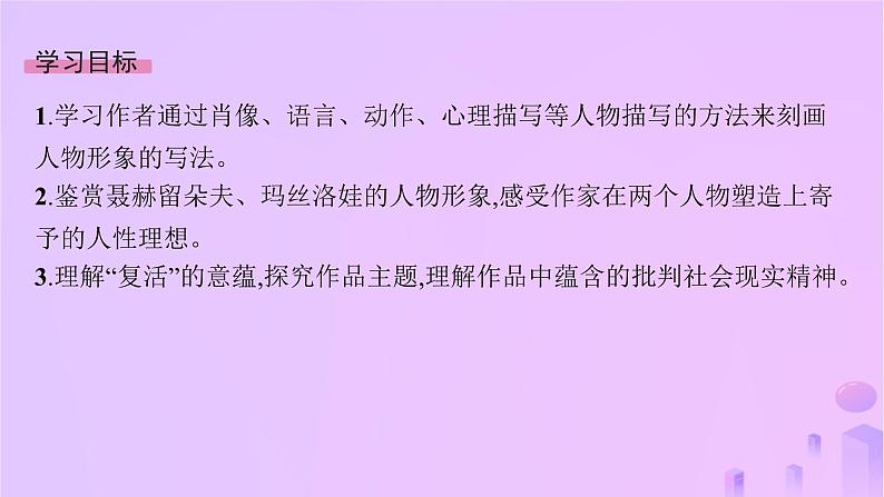 2024_2025学年新教材高中语文第三单元9复活(节选)课件部编版选择性必修上册第2页