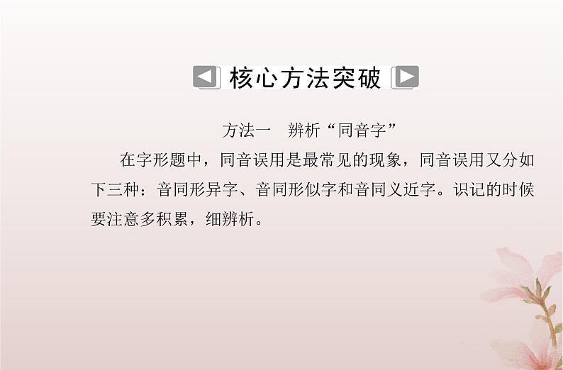 2024届高考语文学业水平测试复习专题二识记并正确书写现代常用规范汉字课件第3页