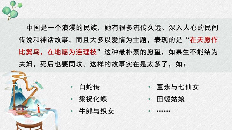 高中语文 人教统编版选择性必修下册  第一单元《孔雀东南飞并序》名师教学课件第7页