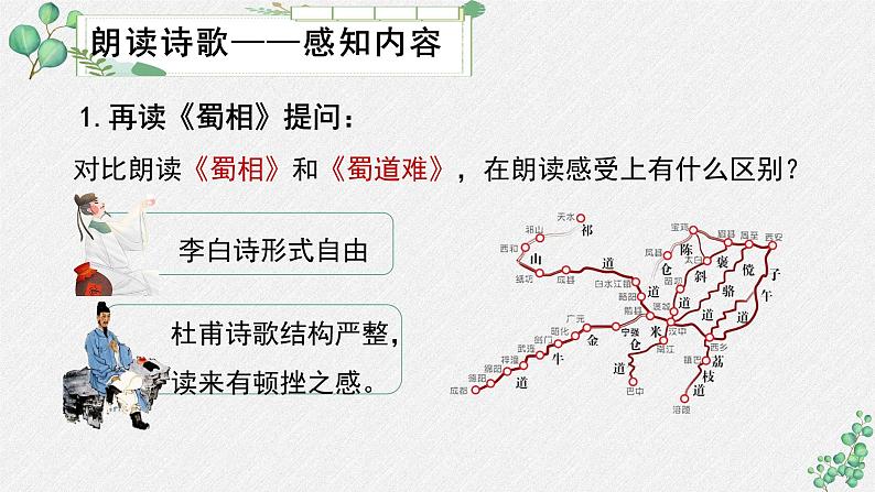 高中语文人教统编版选择性必修下册  第一单元《蜀相》名师教学课件第6页