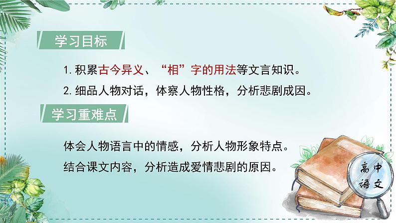 高中语文人教统编版选择性必修下册  第一单元《学习任务二：刚柔相济的生命张力》名师单元教学课件（2课时）第4页