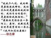 高中语文人教统编版选择性必修下册  第二单元《再别康桥》公开课课件