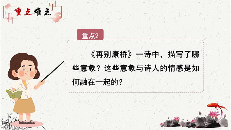 高中语文人教统编版选择性必修下册  第二单元《再别康桥》重难探究  PPT第6页