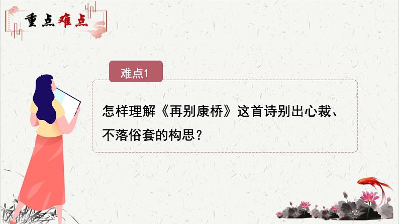 高中语文人教统编版选择性必修下册  第二单元《再别康桥》重难探究  PPT第8页