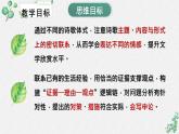 人教統(tǒng)編版高中語文 選擇性必修中冊《第四單元豐富的心靈》名師單元教學(xué)課件