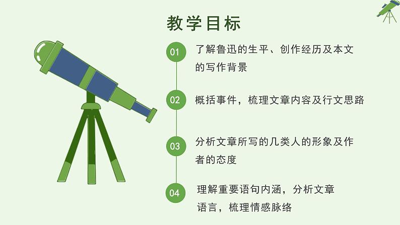 人教统编版高中语文 选择性必修中册第二单元 6《记念刘和珍君》参考课件第3页