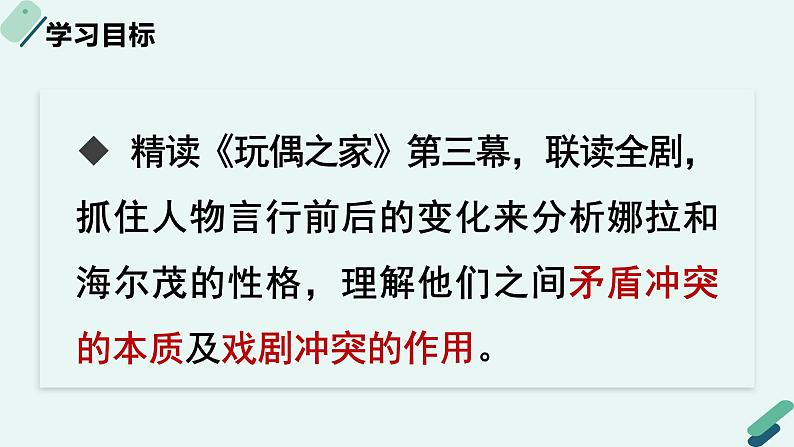 高中语文 人教统编版选择性必修中册《【阅读专题1】冲突与逆转：赏析戏剧冲突的作用》教学课件第2页