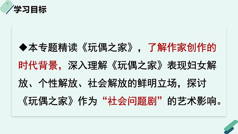 高中语文 人教统编版选择性必修中册《【阅读专题2】批判的价值：讨论“社会问题剧”的影响》教学课件第2页