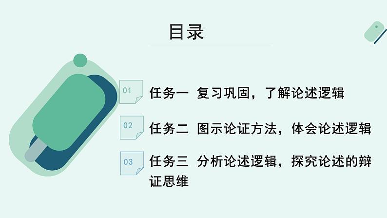 高中语文 人教统编版选择性必修中册《【阅读专题3】思路与逻辑：梳理结构，分析论述逻辑》教学课件（第2课时）第5页