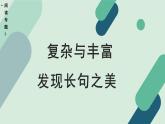 人教统编版高中语文 选择性必修下册《【阅读专题1】复杂与丰富：发现长句之美》教学课件