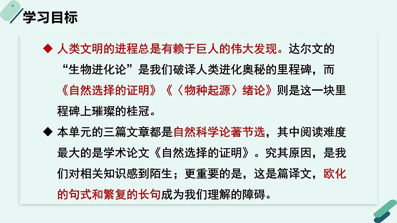 人教统编版高中语文 选择性必修下册《【阅读专题1】复杂与丰富：发现长句之美》教学课件第2页