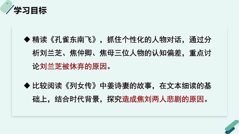 人教统编版高中语文 选择性必修下册《【阅读专题4】“多谢后世人，戒之慎勿忘”：焦刘悲剧探源》教学课件第2页