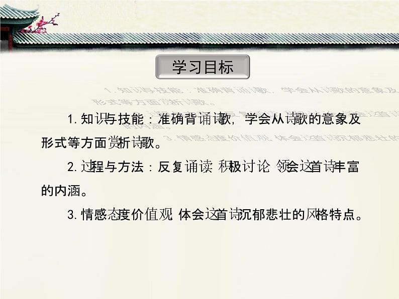 人教统编版高中语文选择性必修中册  古诗词诵读《燕歌行并序》精品课件第4页