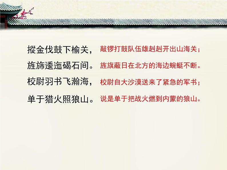 人教统编版高中语文选择性必修中册  古诗词诵读《燕歌行并序》精品课件第8页