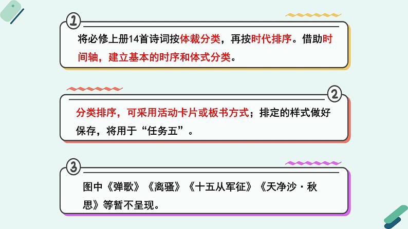 人教统编版高中语文必修上册《【阅读专题1】源与流：古典诗歌的体裁》教学课件第6页