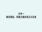 人教统编版高中语文必修上册《【阅读专题3】比较与鉴别：对比论证赏析》教学课件