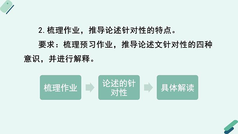 人教统编版高中语文必修上册《【阅读专题4】有的放矢：论述的针对性》教学课件第7页