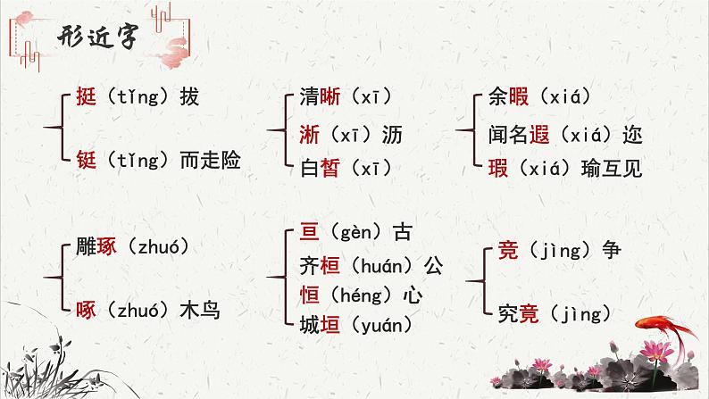 人教统编版高中语文必修 上册7-15*《我与地坛（节选）》基础字词积累  课件第5页