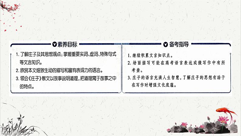 人教统编版高中语文必修 下册1-1.3*《庖丁解牛》课文简析  课件第2页