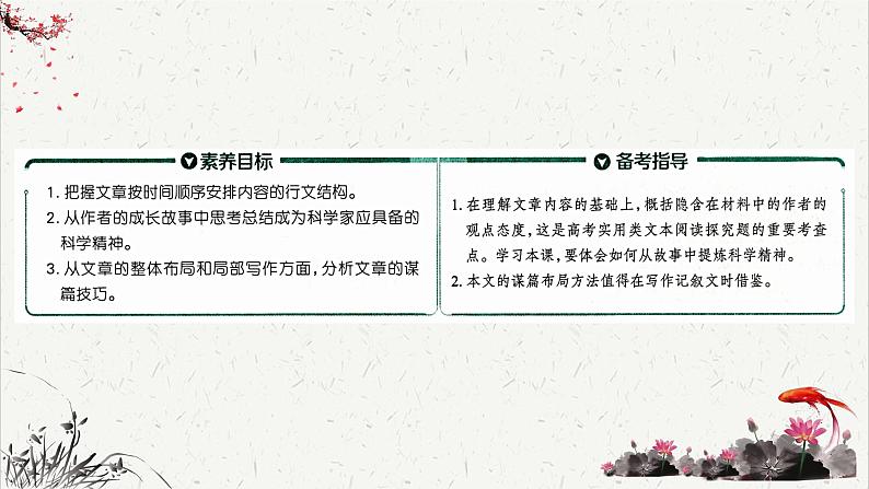 人教统编版高中语文必修 下册3-7.2*《一名物理学家的教育历程》课文简析  课件第2页