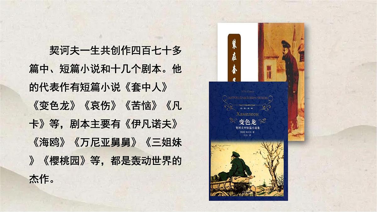 人教统编版高中语文必修 下册 6-13.2*《装在套子里的人》优质课件第3页
