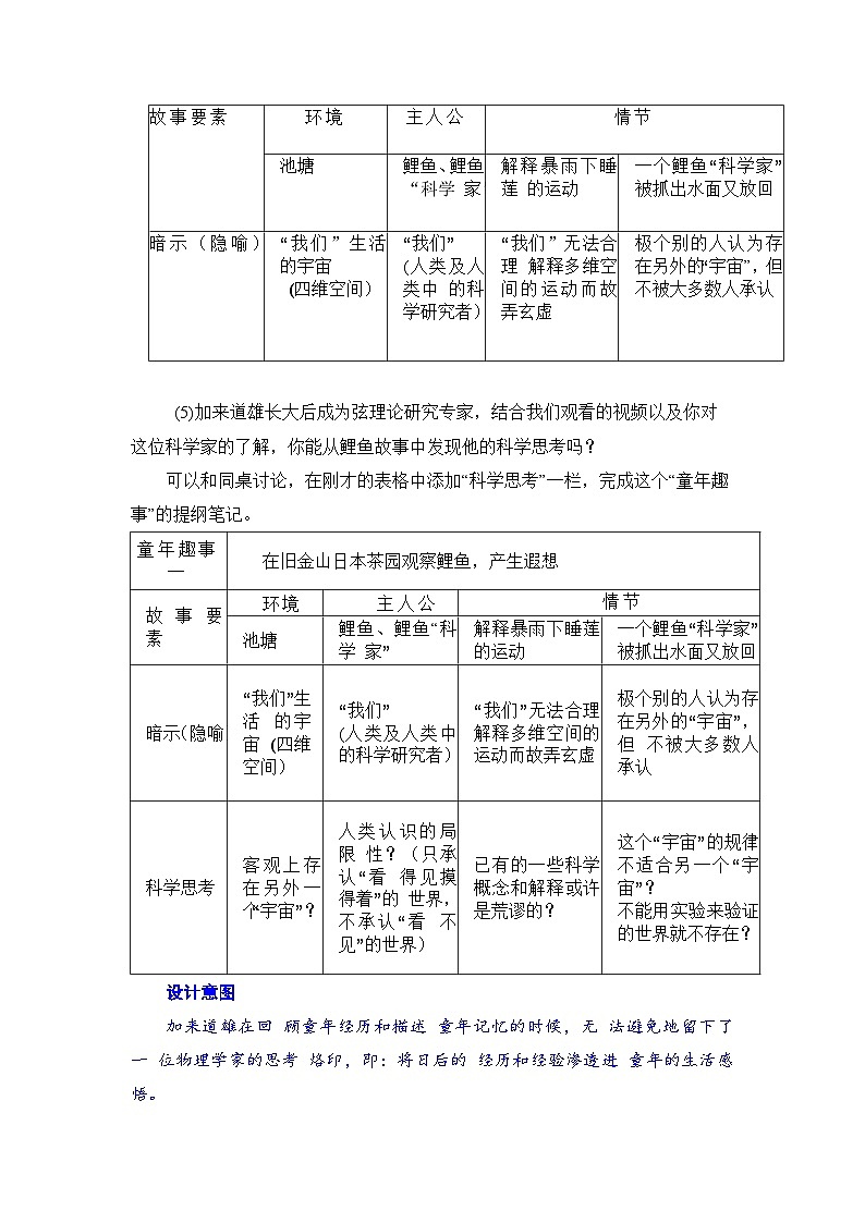 人教统编版高中语文必修下册第三单元探索与创新《学习任务三：探究表达特点》单元教学设计（3课时）第3页