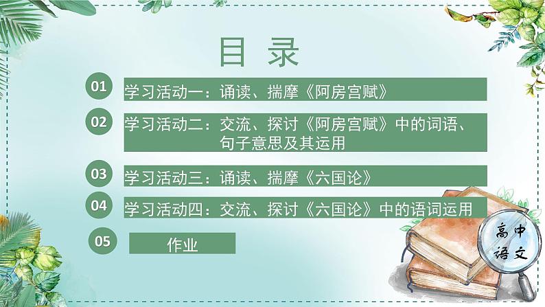 人教统编高中语文必修下册第八单元责任与担当《学习任务二：面向历史而思：思接千载，心忧民瘼》单元教学课件（五六课时）第5页