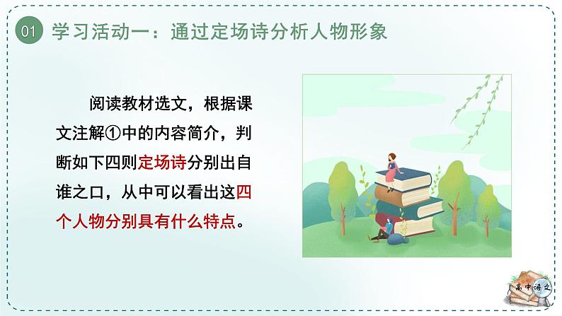 人教统编版高中语文必修下册第二单元良知与悲悯《学习任务一：细品个性语言，分析剧中人物形象》单元教学课件（3课时）第6页