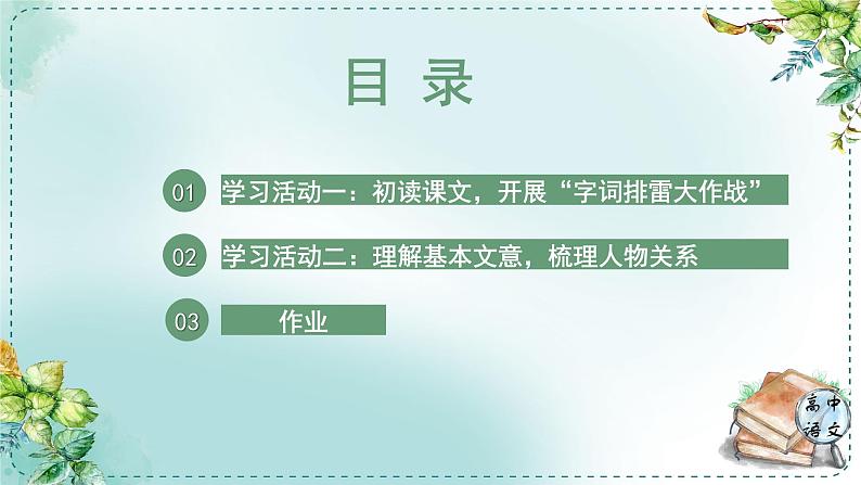 人教高中语文必修下册第六单元观察与批判《学习任务一：填写“世界文学形象名人堂档案卡”》单元教学课件（一二课时）第5页