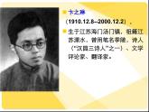 语文版高中  语文必修一2-6*《寂寞》参考课件2